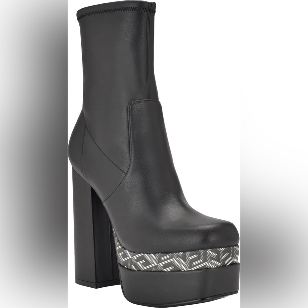 Guess Caballa Platform Bootie, NWT.